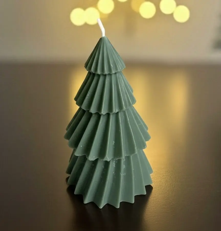 Festive Tree Candle